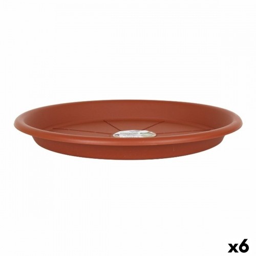 Flower Pot Dish Dem Greentime Brown ø 36 x 4 cm (6 Units) image 1