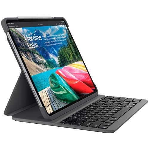 LOGITECH Slim Folio Pro for iPad Pro 12.9-inch (3rd and 4th gen) - GRAPHITE - NORDIC image 1