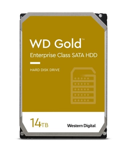 HDD|WESTERN DIGITAL|Gold|14TB|SATA 3.0|512 MB|7200 rpm|3,5"|WD142KRYZ image 1