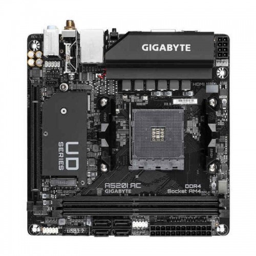 Motherboard Gigabyte A520I AC   AM4     AMD A520 AMD AMD AM4 image 1