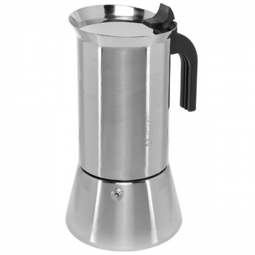 Italian Coffee Pot Bialetti New Venus Silver Wood Stainless steel 240 ml 6 Cups image 1