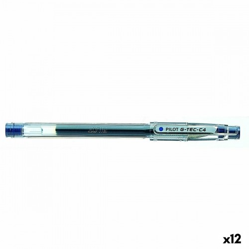 Гелевая ручка Pilot G-TEC C4 Синий 0,2 mm (12 штук) image 1