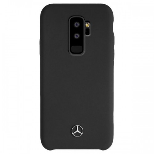 Mercedes MEHCS9LSILBK S9 Plus G965 hard case czarny|black Silicone Line image 1
