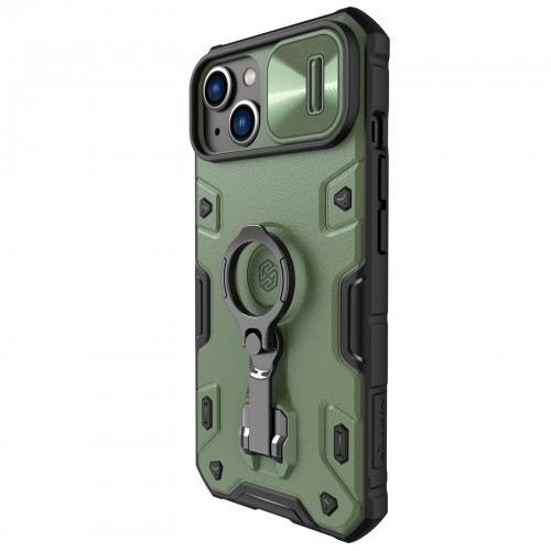 OEM Nillkin CamShield Armor PRO Hard Case for Apple iPhone 14 Dark Green image 1