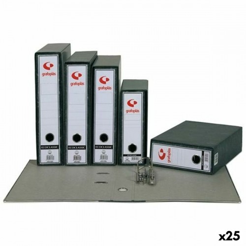 Рычажный картотечный шкаф Grafoplas Ecoclassic Серый A4 (25 штук) image 1