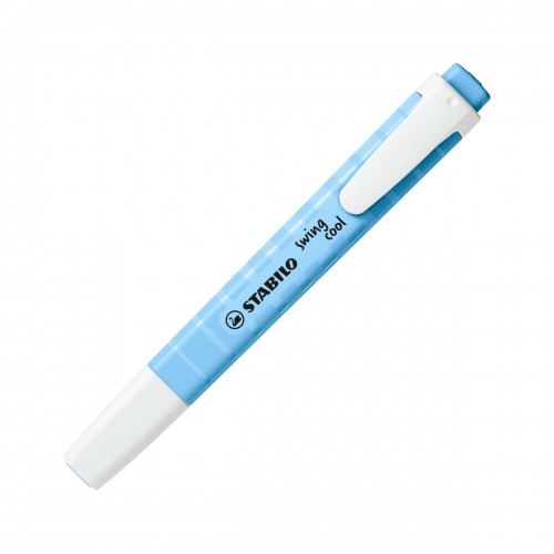 Fluorescent Marker Stabilo Swing Cool Blue (10Units) image 1