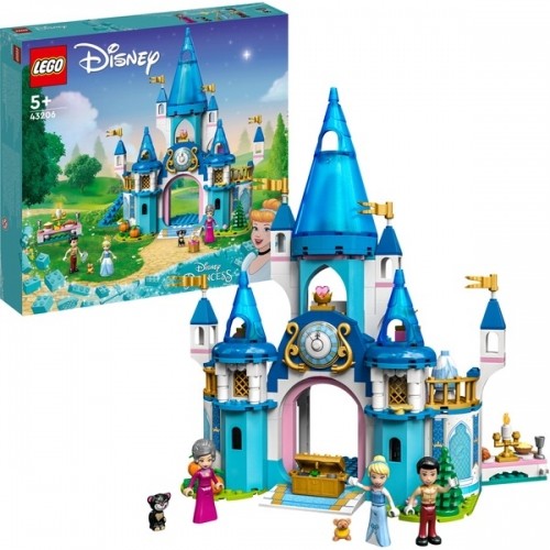 Lego 43206 Disney Princess Cinderellas Schloss, Konstruktionsspielzeug image 1