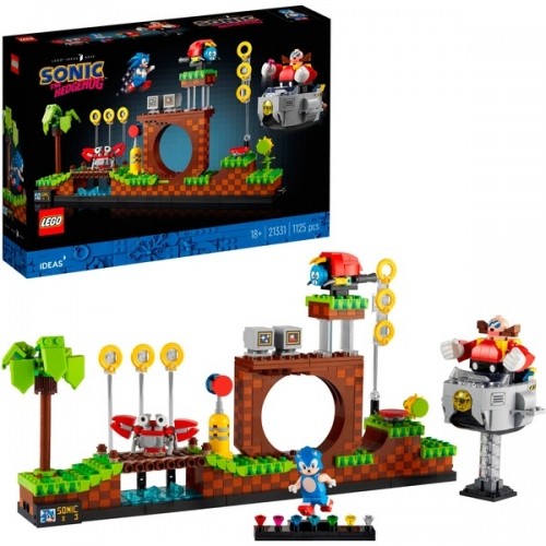 Lego 21331 Ideas Sonic the Hedgehog - Green Hill Zone, Konstruktionsspielzeug image 1