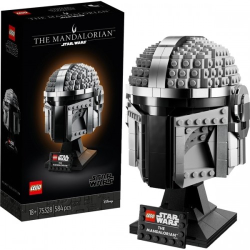 Lego 75328 Star Wars Mandalorianer Helm, Konstruktionsspielzeug image 1