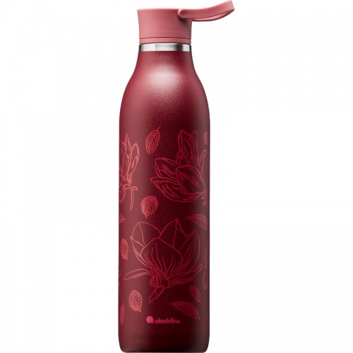 Aladdin Термо бутылка CityLoop Thermavac eCycle Water Bottle 0.6Л, переработанная из нержавеющей стали / бордового цвета Magnolia image 1