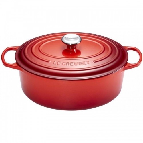 Le Creuset Чугунная кастрюля овальная 31 см / 6,3 л красная image 1