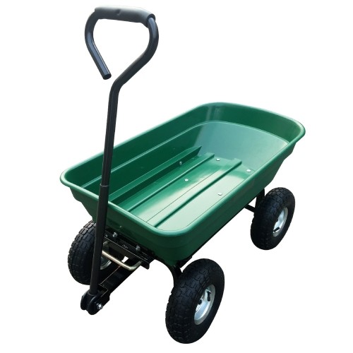 Herzberg Home & Living Herzberg HG-8028-75: 75L Wheel Barrow Dump Cart image 1