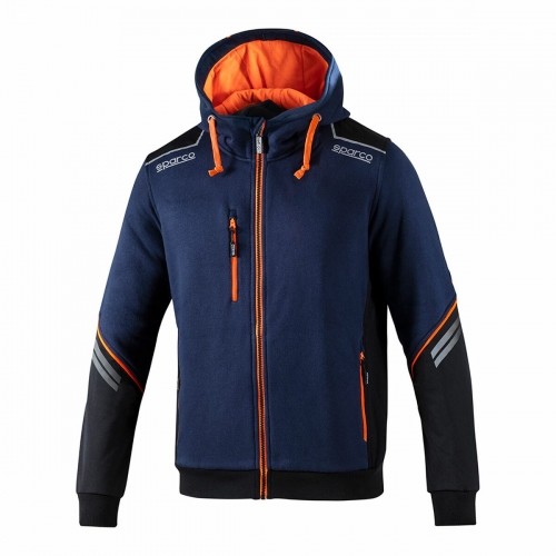 Men’s Hoodie Sparco Tech Ndis Navy Blue image 1