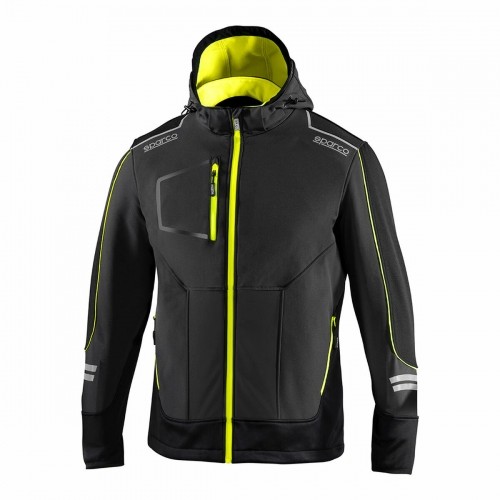 Men's Sports Jacket Sparco Tech Ndis Black image 1