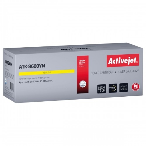Toner Activejet ATK-8600YN Yellow image 1