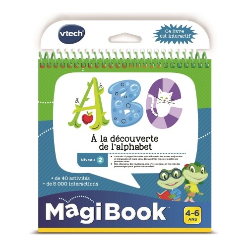 ноутбук Vtech Magibook Interactive Book  ABC, Discovering The Alphabet (FR) image 1