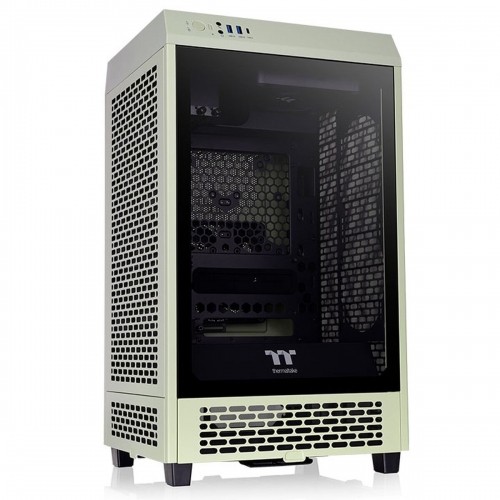 Блок полубашня ATX Galileo THERMALTAKE Tower 200 Чёрный Зеленый image 1