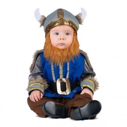 Costume for Babies My Other Me Male Viking Blue Brown image 1