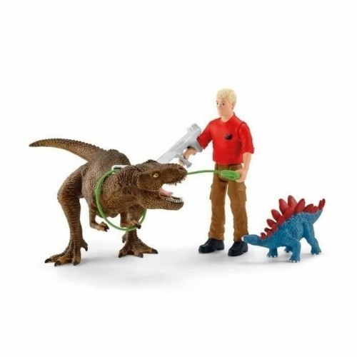 Playset Schleich Tyrannosaurus Rex Attack 41465 5 Предметы image 1