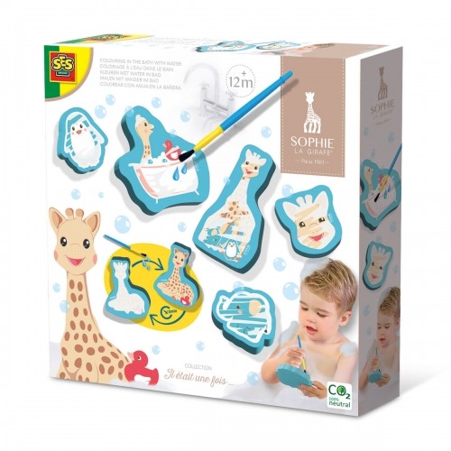 Bath Toys SES Creative Sophie La Girafe Water colouring image 1