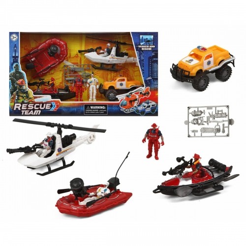 Bigbuy Fun Набор машинок Rescue team 50 x 28 cm image 1