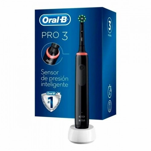 Электрическая зубная щетка Oral-B PRO3 BLACK image 1