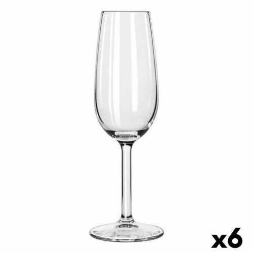 Champagne glass Royal Leerdam Spring Crystal 200 ml (6 Units) (20 cl) image 1