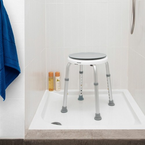 Rotating and Adjustable Bathroom Stool Roshawer InnovaGoods image 1