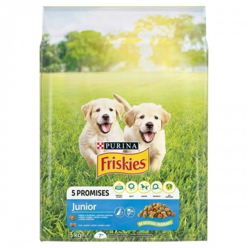 Фураж Purina Friskies Junior Щенок / Юниор Курица 3 Kg image 1