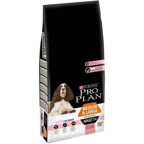 Фураж Purina Pro Plan 7+ Medium/Large Sensitive Skin старший Мясо 14 Kg image 1