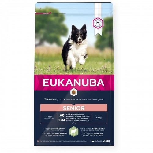 Fodder Eukanuba Mature & Senior Adult Lamb Rice 2,5 kg image 1