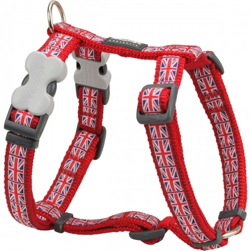 Dog Harness Red Dingo STYLE UNION JACK FLAG 45-66 cm Red 36-59 cm image 1