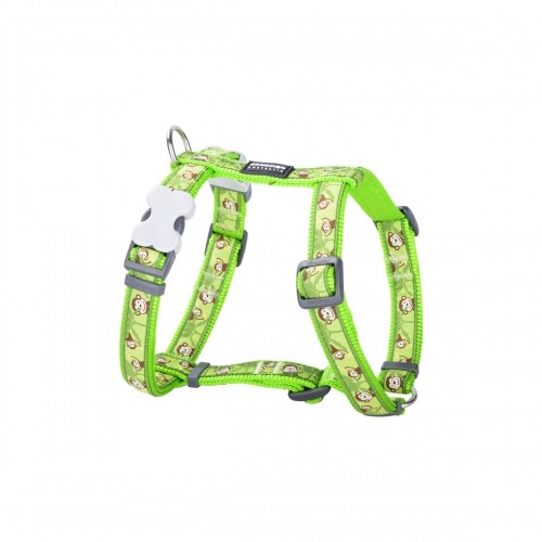 Dog Harness Red Dingo STYLE MONKEY LIME GREEN 45-66 cm 36-59 cm image 1