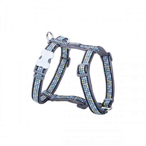 Dog Harness Red Dingo STYLE MODERN ON COOL GREY 36-54 cm 30-48 cm image 1