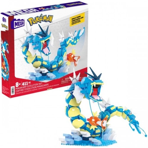 Mattel MEGA Pokémon Magikarp Evolution Set, Konstruktionsspielzeug image 1