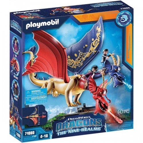 Playmobil 71080 Dragons: The Nine Realms - Wu & Wei, Konstruktionsspielzeug image 1