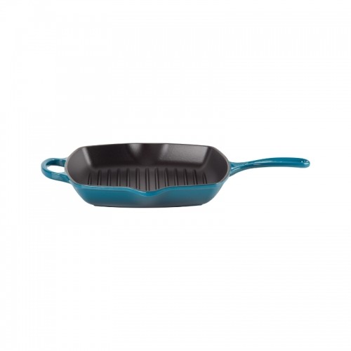 Le Creuset Čuguna grillpanna kvadrātveida 26x26cm zila image 1