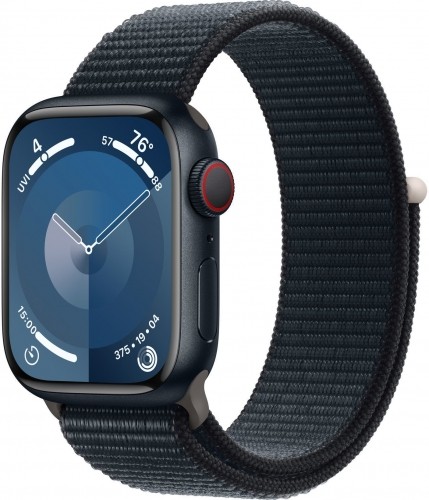 Apple Watch 9 GPS + Cellular 41mm Sport Loop, midnight (MRHU3ET/A) image 1