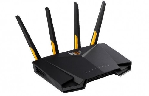 Wireless Router|ASUS|Wireless Router|Wi-Fi 5|Wi-Fi 6|IEEE 802.11a/b/g|USB 3.2|1 WAN|4x10/100/1000M|Number of antennas 4|TUF-AX3000V2 image 1