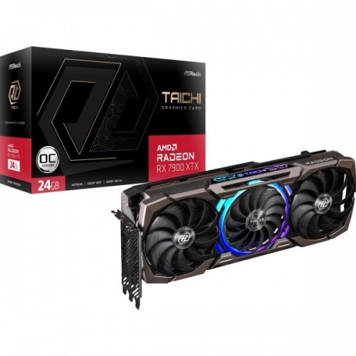 ASRock Radeon RX 7900 XTX Taichi OC Grafikkarte - 24GB GDDR6, HDMI, 3x DP image 1