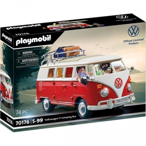 Playmobil 70176 Famous Cars Volkswagen T1 Camping Bus, Konstruktionsspielzeug image 1