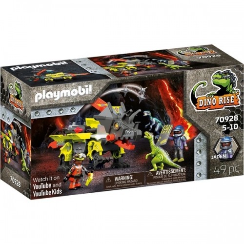 Playmobil 70928 Dino Rise Robo-Dino Kampfmaschine, Konstruktionsspielzeug image 1