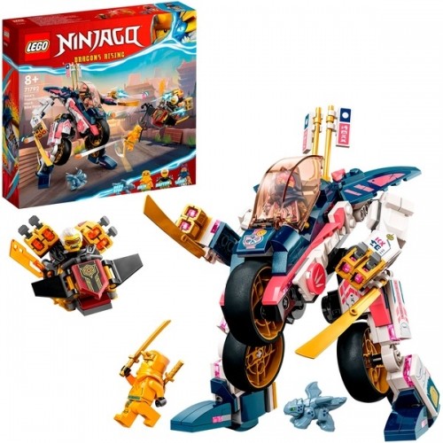 Lego 71792 Ninjago Soras Mech-Bike, Konstruktionsspielzeug image 1