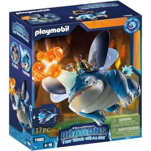 Playmobil 71082 Dragons: The Nine Realms - Plowhorn & D''Angelo, Konstruktionsspielzeug image 1