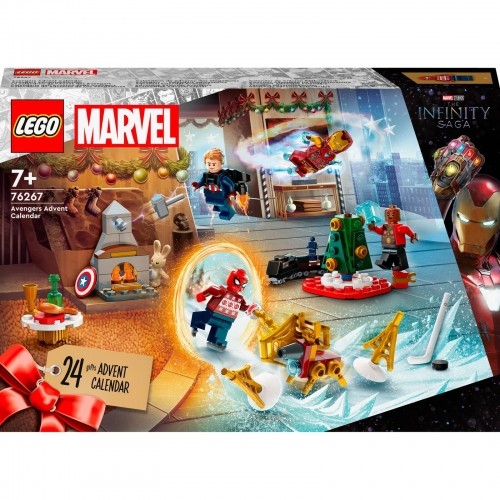 LEGO 76267 Super Heroes Advent Calendar Marvel Avengers 2023 Konstruktors image 1