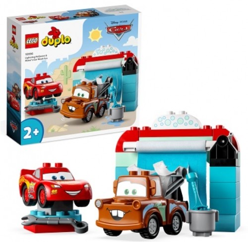 LEGO 10996 Duplo Lighting Mcqueen & Mater's Car Wash Fun Konstruktors image 1