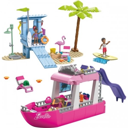 Mattel MEGA Barbie Traum-Boot, Konstruktionsspielzeug image 1
