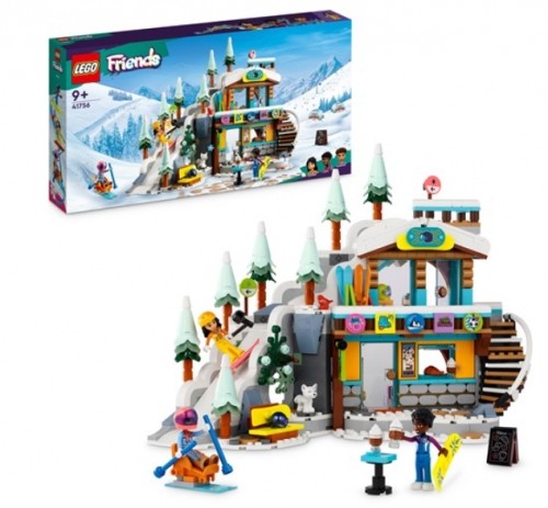 LEGO 41756 Friends Holiday Ski Slope and Cafe Konstruktors image 1