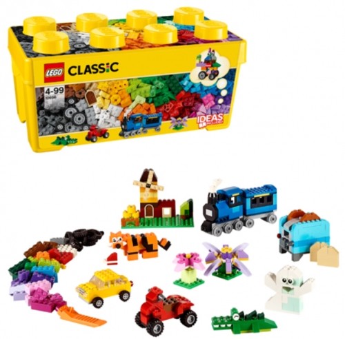 LEGO 10696 Classic Medium Crea Brick Box Konstruktors image 1