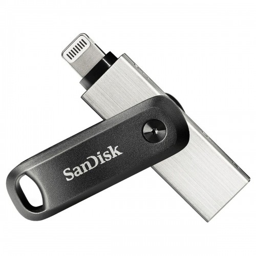 Pendrive SanDisk iXpand Black Silver 64 GB image 1